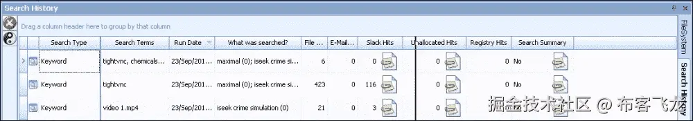 从未分配空间恢复文件（数据雕刻）