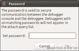 启动和附加调试器