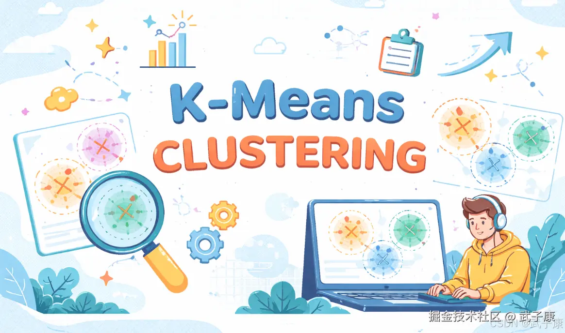 大数据-212 K-Means 聚类实战指南：从无监督概念到 Inertia、K 值选择与避坑