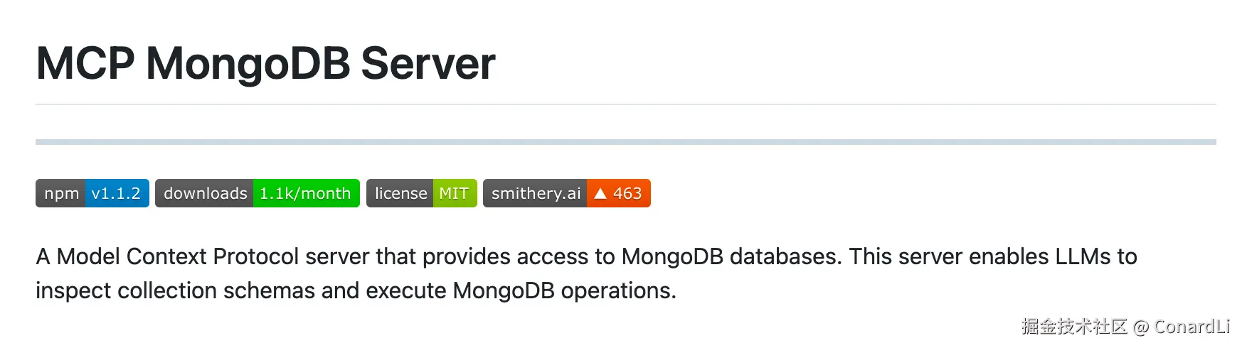 https://github.com/kiliczsh/mcp-mongo-server