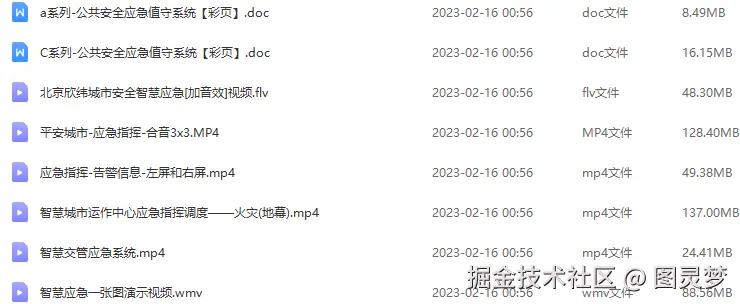 智慧应急解决方案