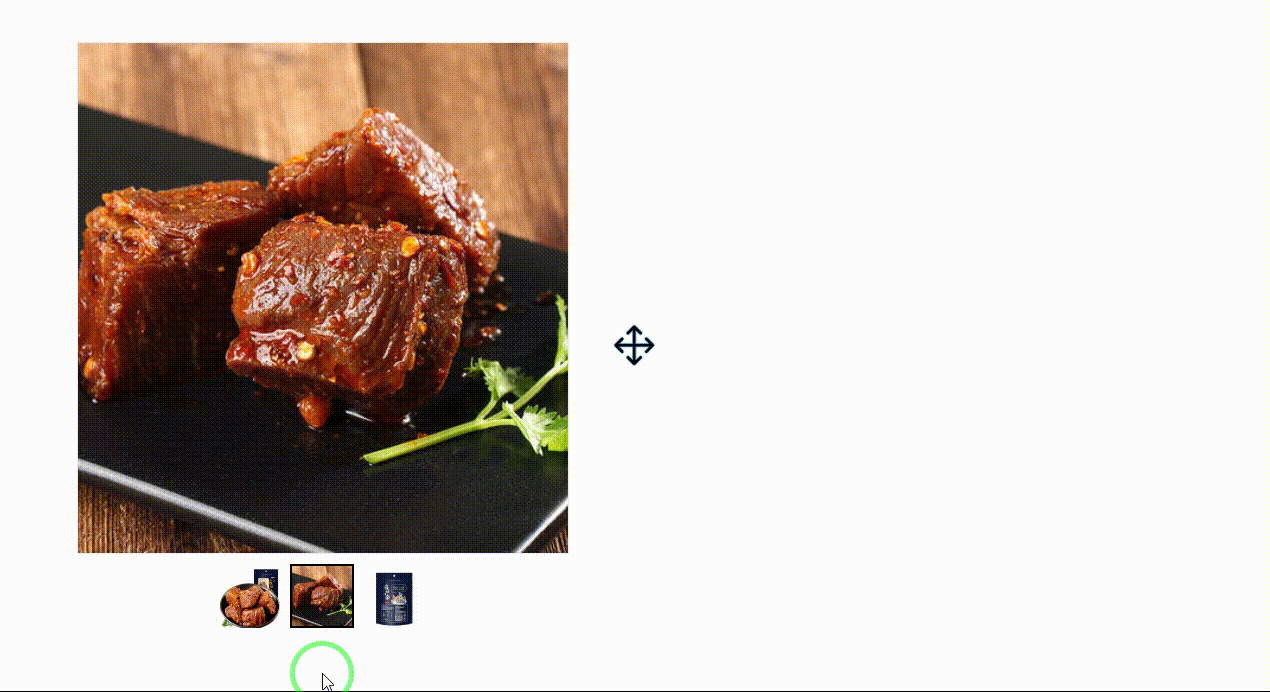 JS 打造「放大镜 + 缩略图」一体组件.gif