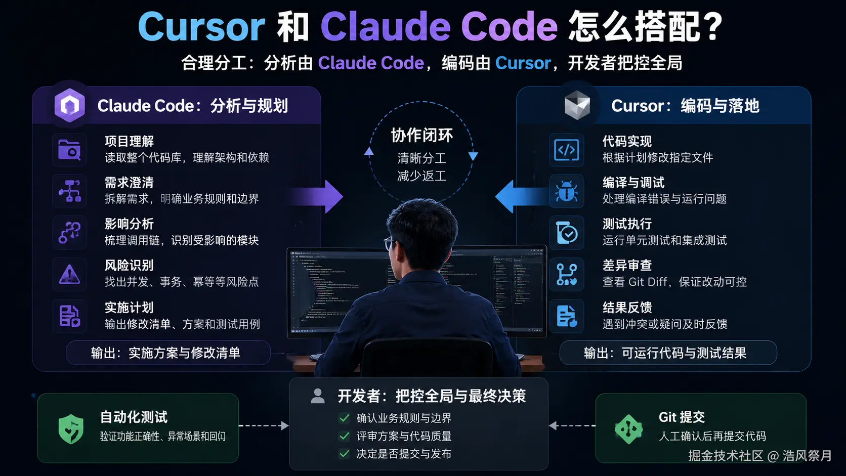 Cursor与Claude Code角色分工