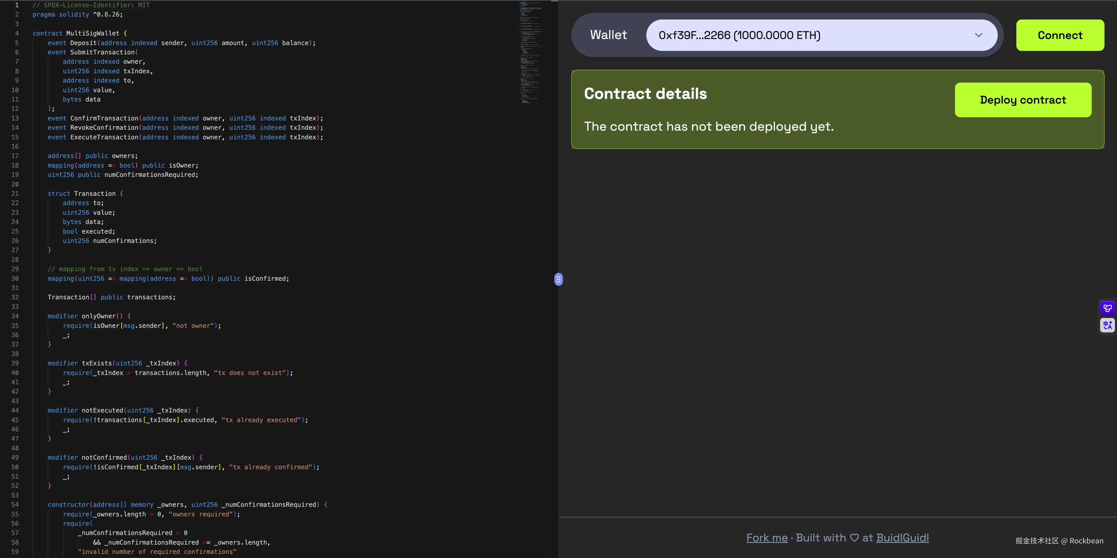 solidity-multisigwallet