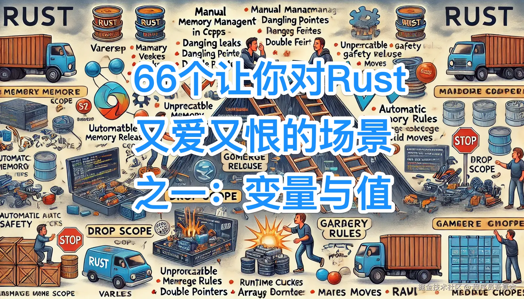 DALL·E_2024-07-13_10_37_15_-_A_detailed_illustration_comparing_memory_management_in_traditional_programming_languages_and_Rust__The_illustration_should_be_divided_into_three_secti-xiaohongshu-66-1.png