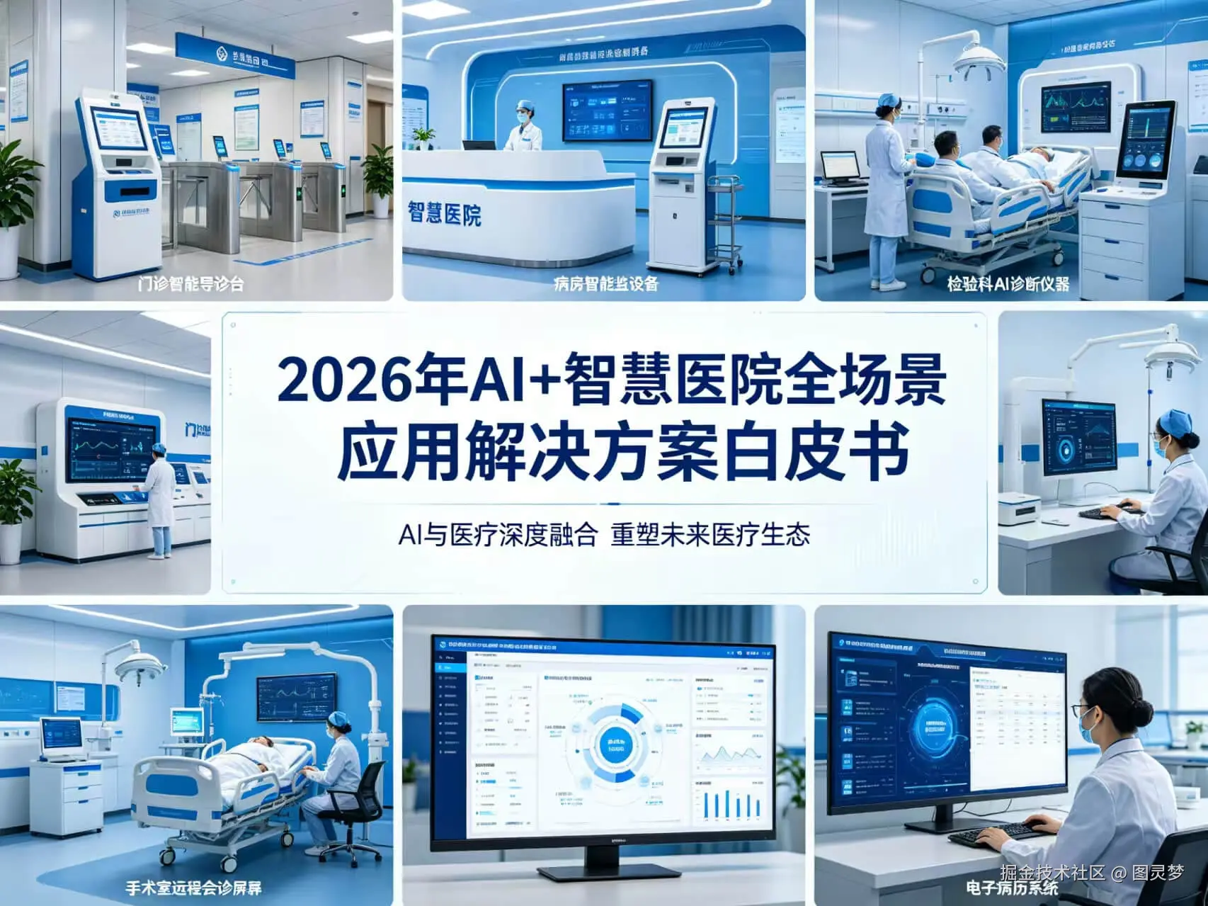 2026年AI+智慧医院全场景应用解决方案白皮书 - 全2101页下载
