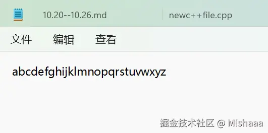 fputc在文件中的结果.png
