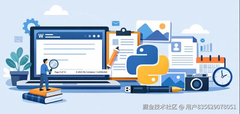 Python插入页脚到Word文档