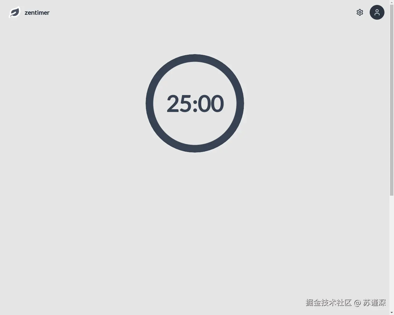 Show HN：我做了一个带背景音乐和统计数据的计时器，帮助保持专注。 - 项目截图