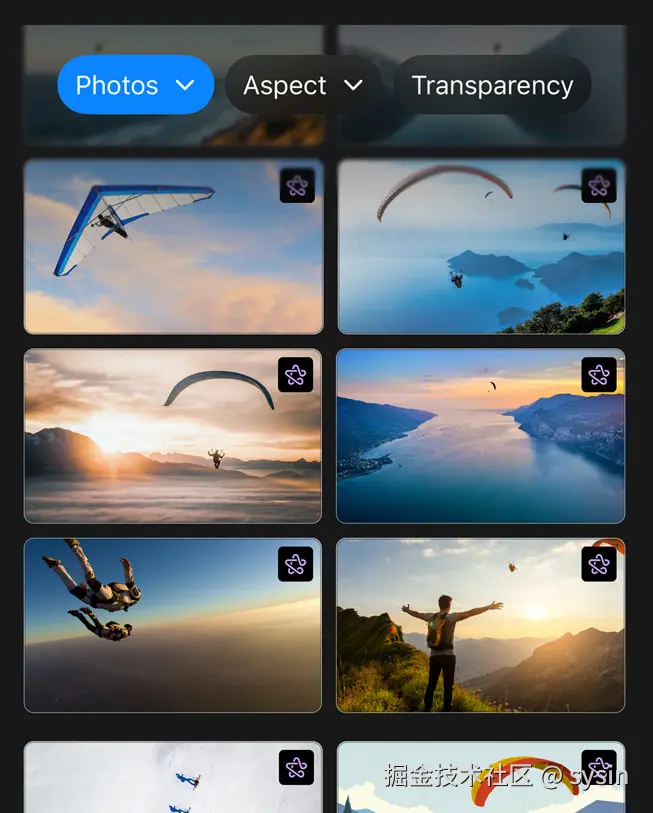 Apple Creator Studio 中的全新内容中心。