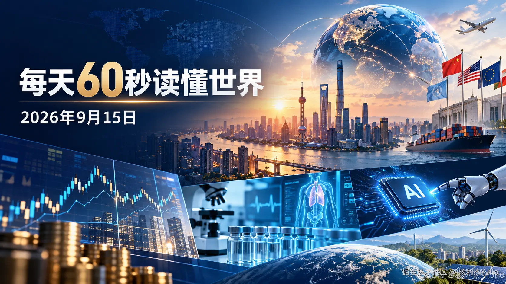 每天60秒读懂世界：2026年9月15日