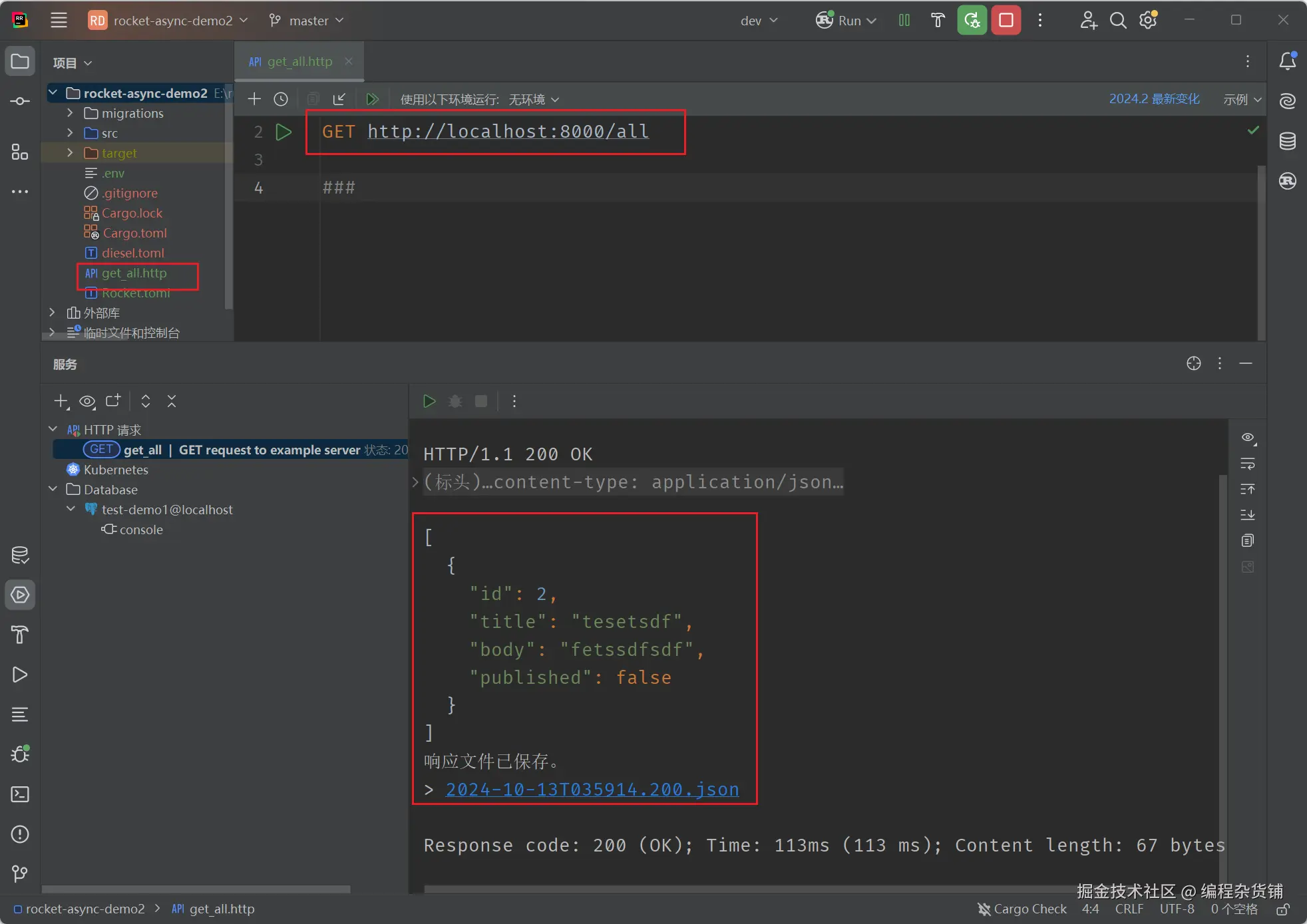 rust-rover http 文件测试接口.png