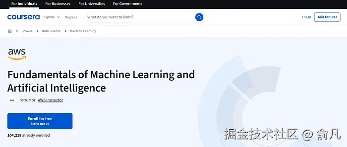 AWS 的机器学习与人工智能基础