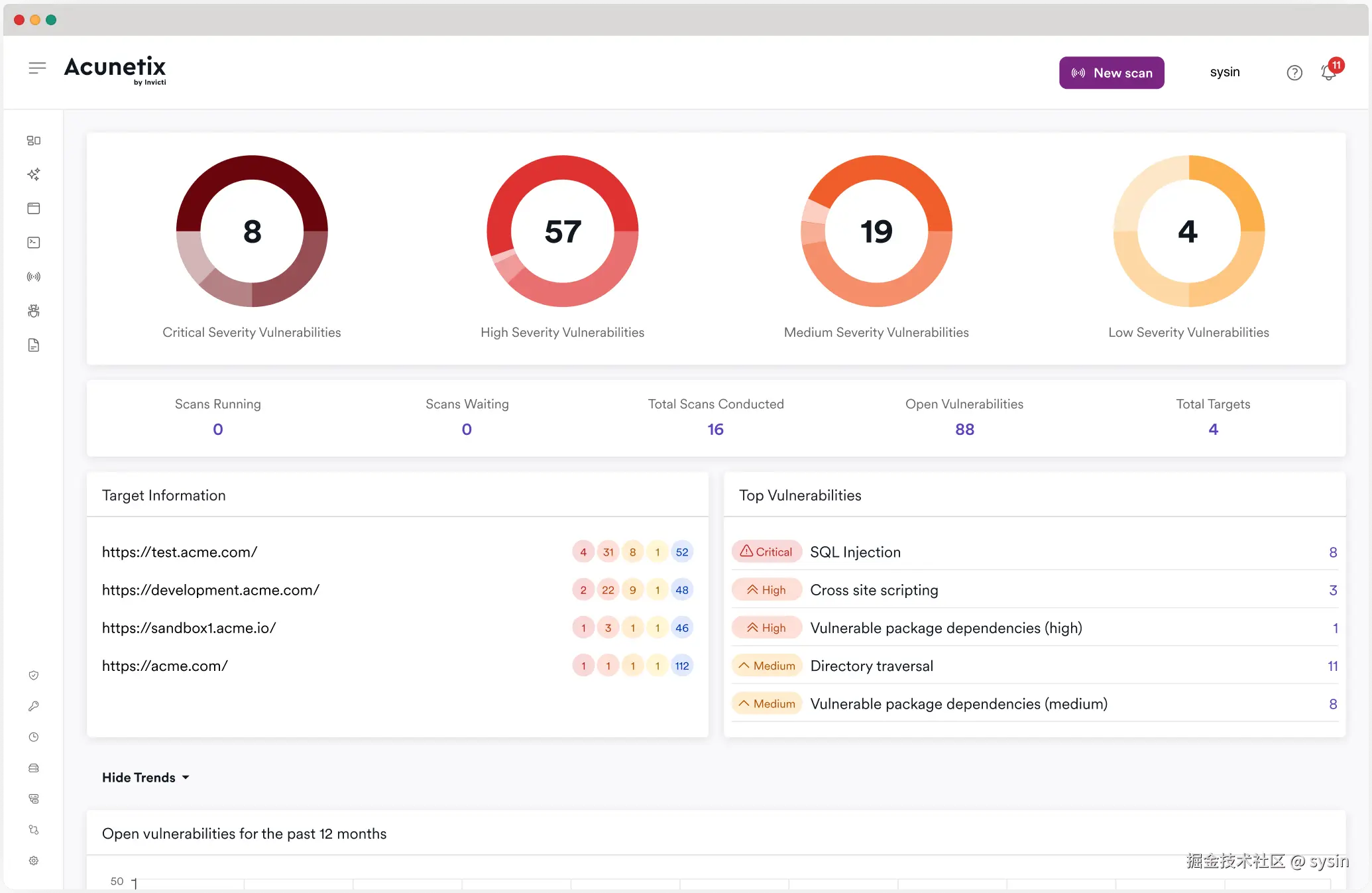 Find the vulnerabilities