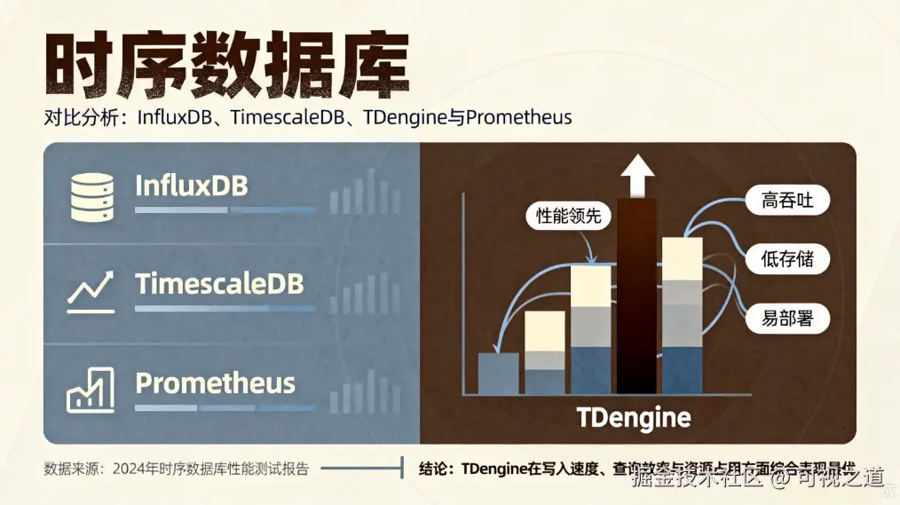 时序数据库架构对比