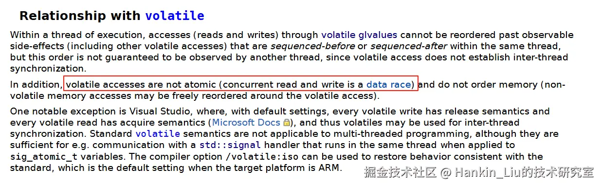 volatile不保证原子性