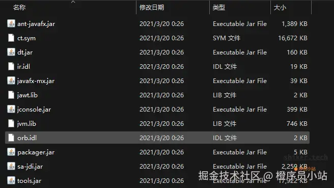 JDK8 lib目录下的内容