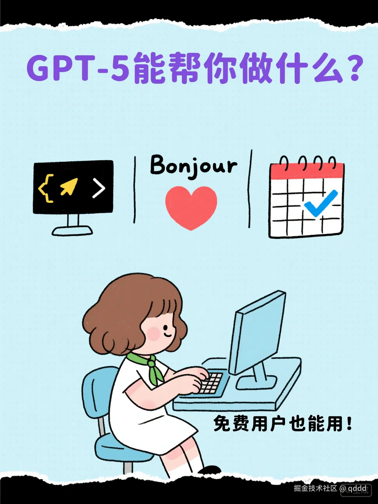 GPT5手绘海报