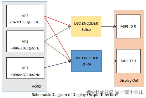 DSI和VP连接关系