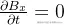 \frac{\partial{B_x}}{\partial{t}}=0