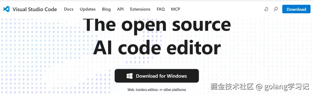 VS Code 官网