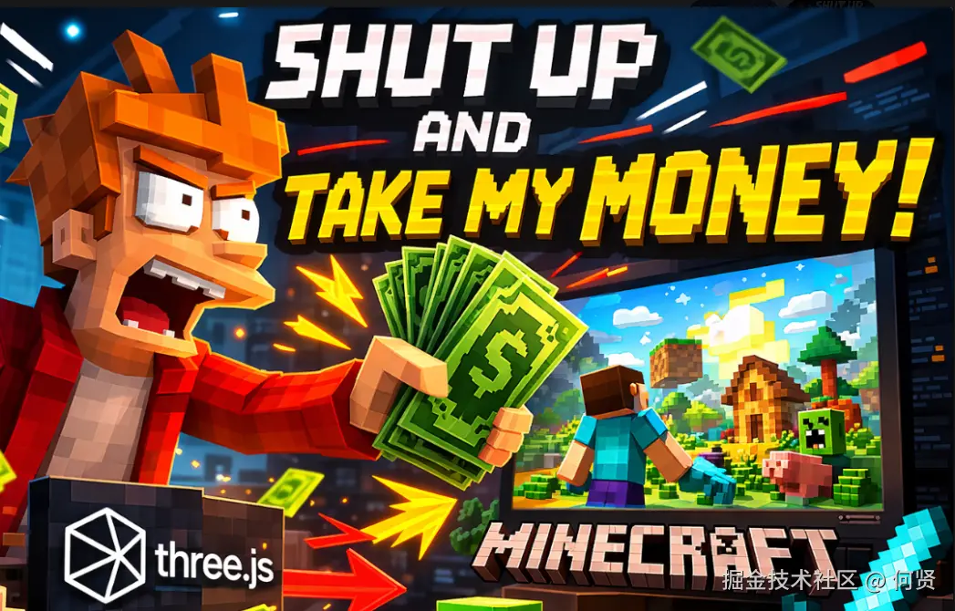 用 Three.js 写了一个《我的世界》，结果老外差点给我众筹做游戏？