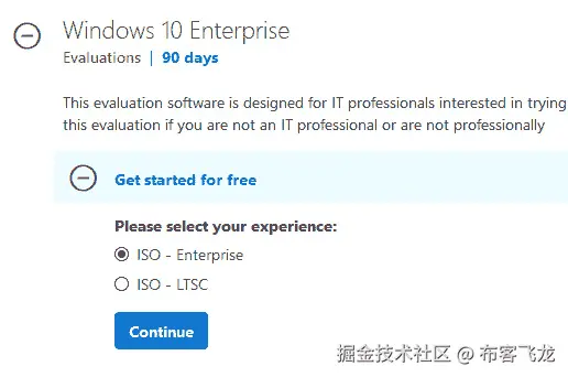 图 2.19 – 下载 Windows 10 ISO    
