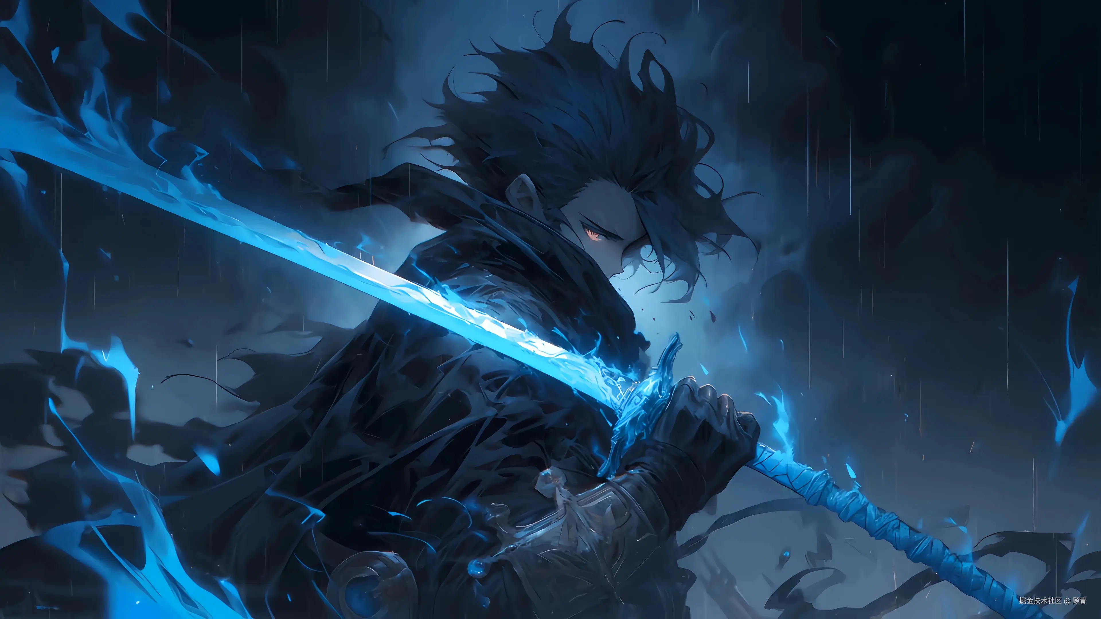 蓝光剑 动漫男孩 4K壁纸 3840x2160_彼岸图网.jpg