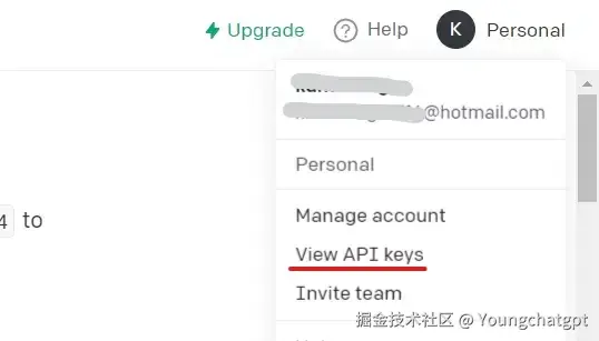 图片[2]-如何在 Python 中使用 ChatGPT API？ - Young Gpt-4 & gpt Plus共享账号 gpt 3.5账号免费使用- 共享苹果ID购买，抖音国际版tiktok运营教程-跨境电商心得分享-Young Gpt-4 & gpt Plus共享账号 gpt 3.5账号免费使用- 共享苹果ID购买，抖音国际版tiktok运营教程-跨境电商心得分享
