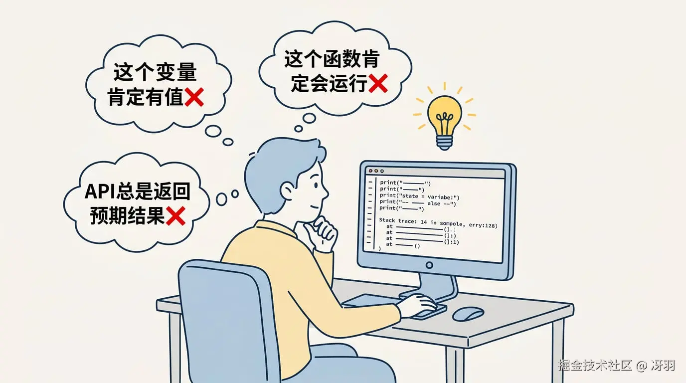 调试就是消除错误假设