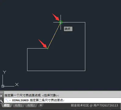 CAD如何使用对齐线性标注
