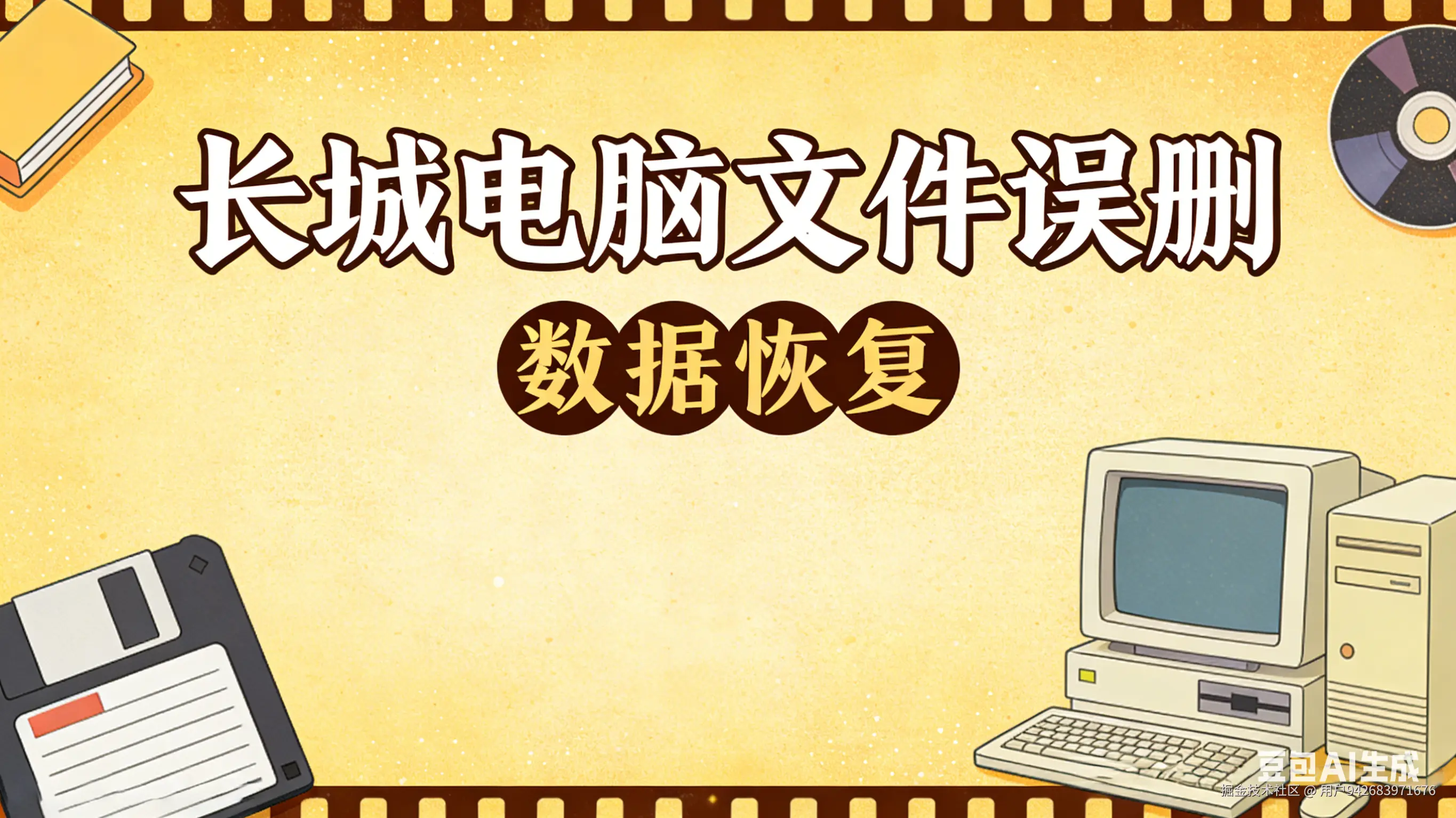 长城电脑文件误删？