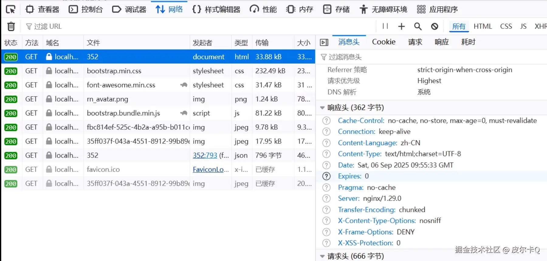 图5-3 未启用Gzip压缩