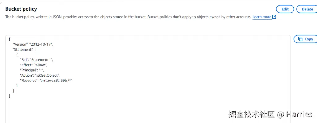 bucket policy